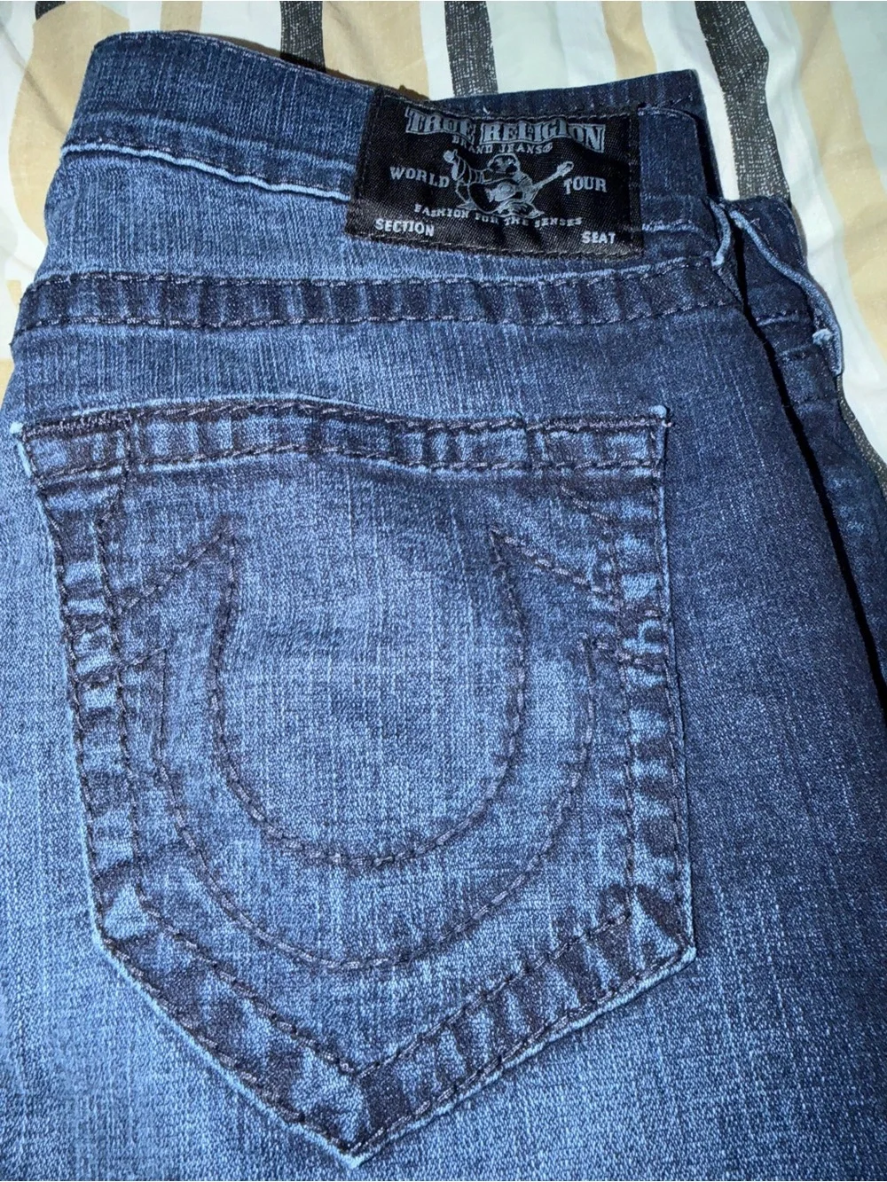 True Religion Dark Indigo Jeans